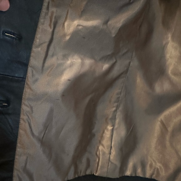 Wilsons Leather Women's Black Button-Up Jacket - Picture 8 of 8